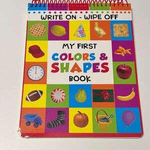 Vibrant Colors & Shapes Learning Book - Multicolor